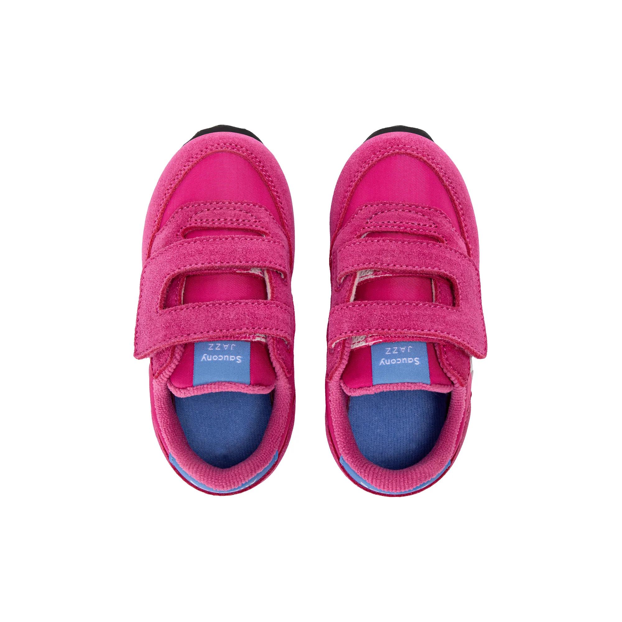 Jazz Hook & Loop Sneaker, Magenta, dynamic 5