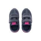 Baby Jazz Hook & Loop Sneaker, Navy/Pink, dynamic 5
