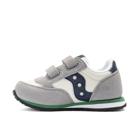 Baby Jazz Hook & Loop Sneaker, Grey/Navy/Green, dynamic 3