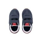 Baby Jazz Hook & Loop Sneaker, Navy / Red, dynamic 5