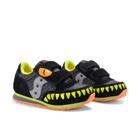 Baby Jazz Hook & Loop Sneaker, Black/Lime, dynamic 2