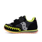 Baby Jazz Hook & Loop Sneaker, Black/Lime, dynamic 3