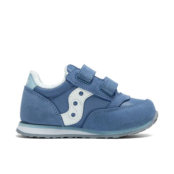 Jazz Hook & Loop Sneaker, Blue, dynamic