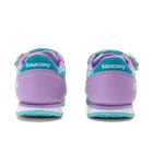 Baby Jazz Hook & Loop Sneaker, Silver/Teal, dynamic 4