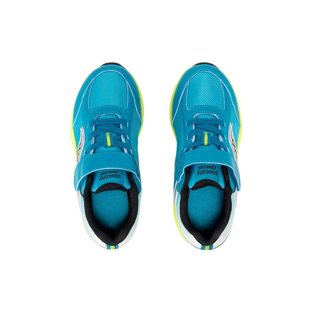 Cohesion KDZ A/C Sneaker, Turquoise/Lime, dynamic 5