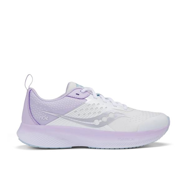 Ride KDZ Sneaker, White/Lilac, dynamic