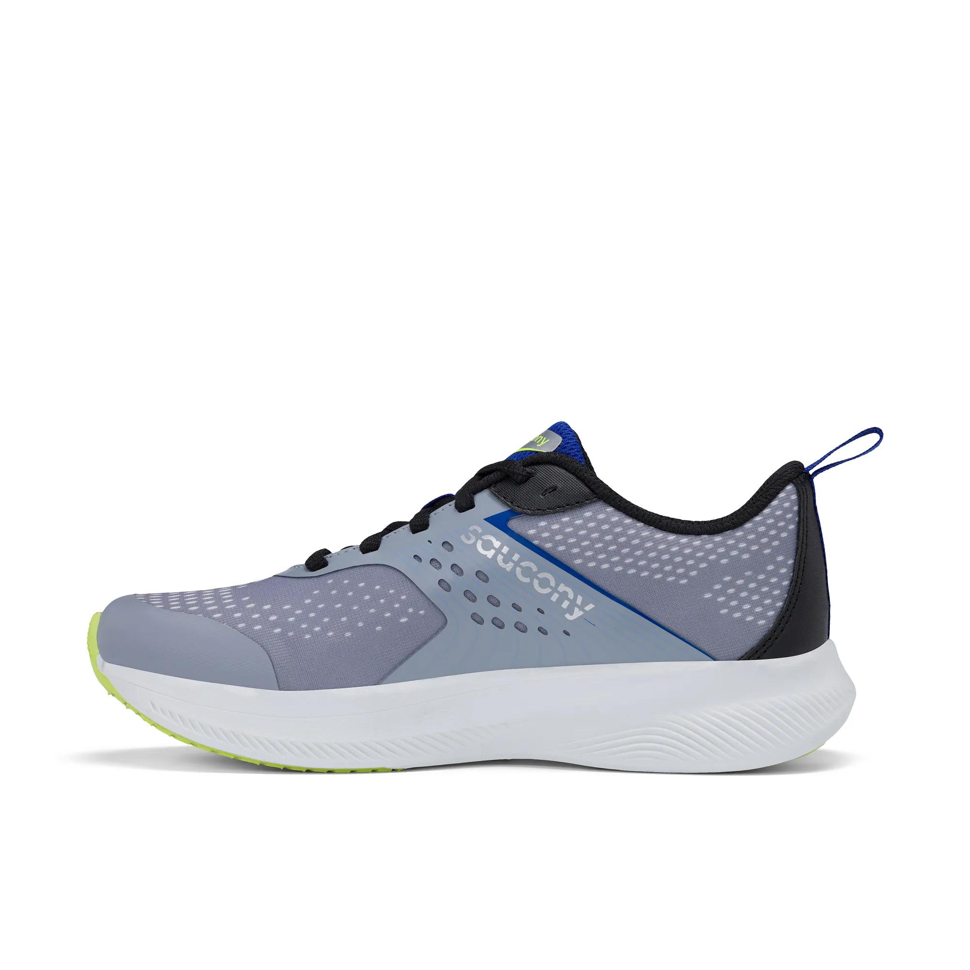 Ride KDZ Sneaker, Grey/Black/Blue, dynamic 3