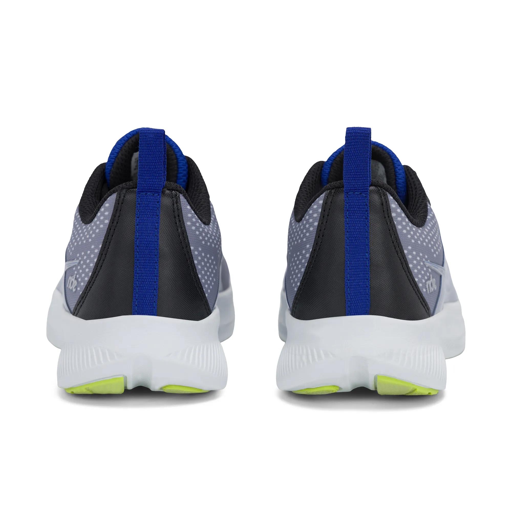 Ride KDZ Sneaker, Grey/Black/Blue, dynamic 4