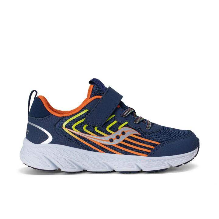 Wind 3.0 A/C Sneaker, Navy/Orange, dynamic