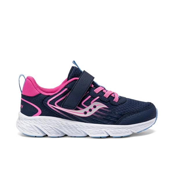 Wind 3.0 A/C Sneaker, Navy/Pink, dynamic