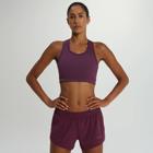 Outpace 3" Short, Eggplant, dynamic 2