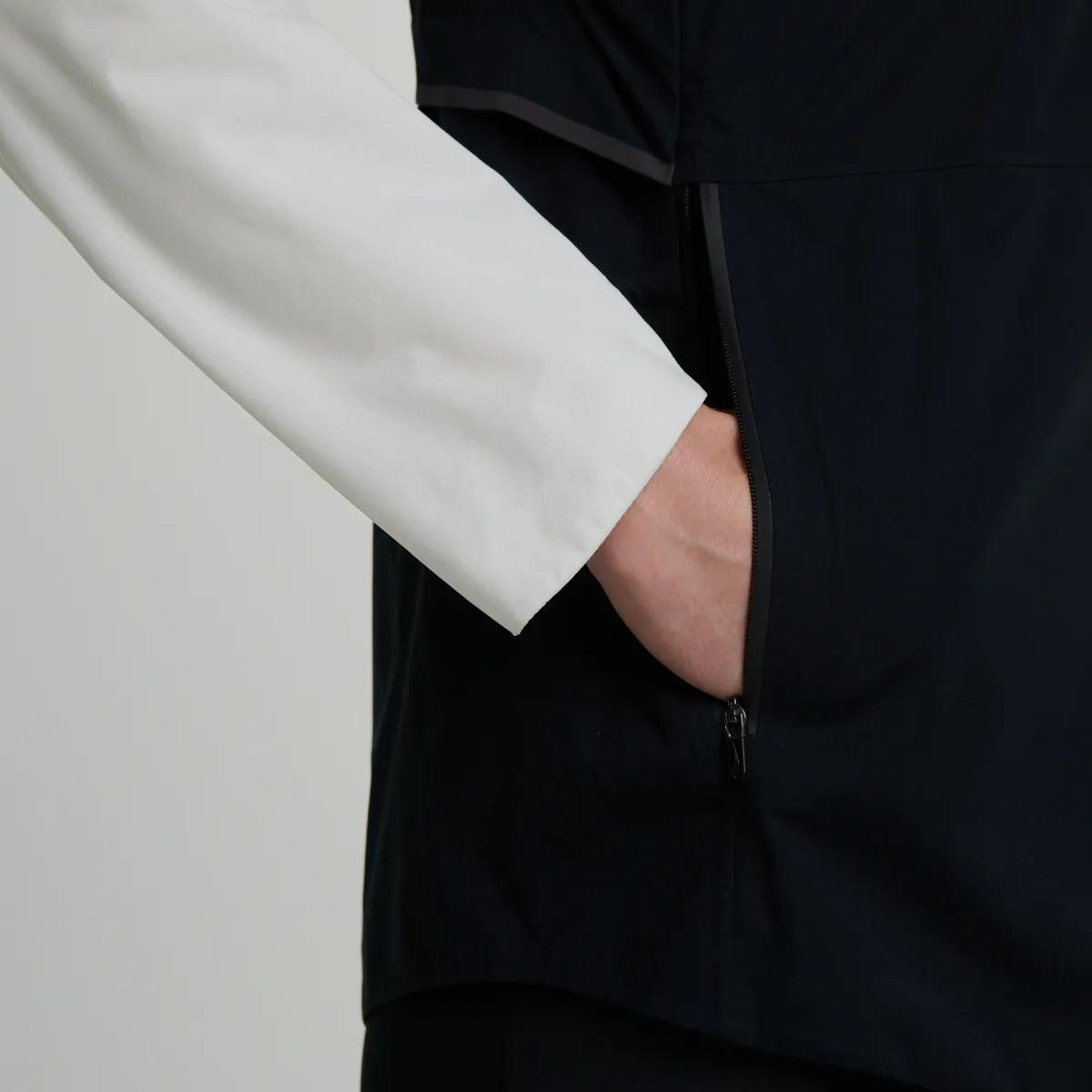 Hurricane Waterproof Jacket, White | Black, dynamic 4