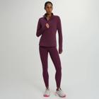 Triumph 3D 1/2 Zip, Eggplant Heather, dynamic 2