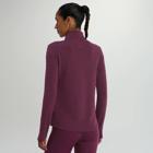 Triumph 3D 1/2 Zip, Eggplant Heather, dynamic 3