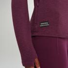 Triumph 3D 1/2 Zip, Eggplant Heather, dynamic 4