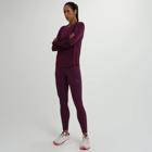 Stopwatch Long Sleeve, Eggplant Heather, dynamic 1
