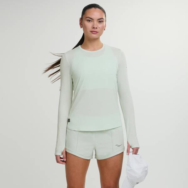 Stopwatch Long Sleeve, Mist Heather, dynamic