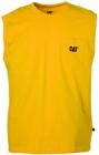 Trademark Sleeveless Pocket Tee, Yellow, dynamic 1